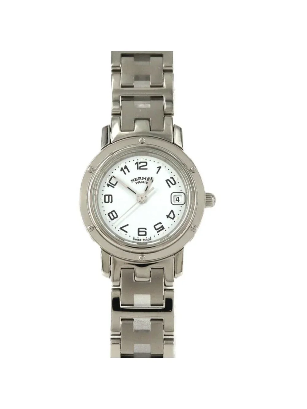 Hermes Clipper SS Quartz Watch